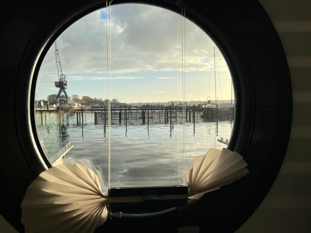 Ostsee Hausboot Schleswig Ostseeblick 1 Extérieur photo
