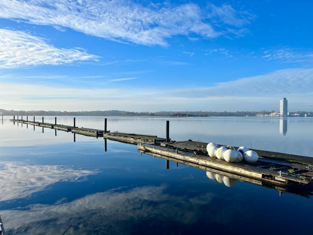 Ostsee Hausboot Schleswig Ostseeblick 1 Extérieur photo