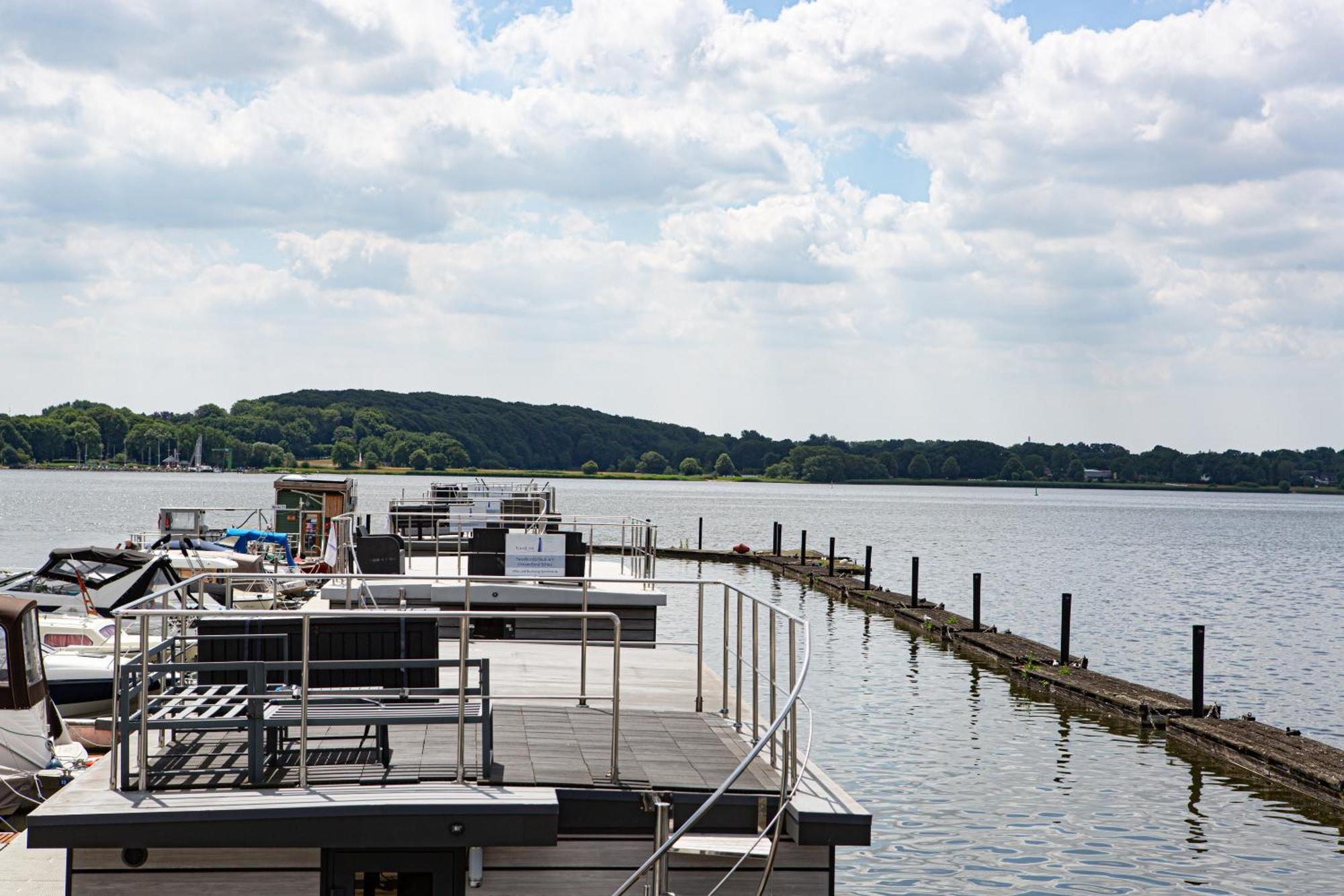 Ostsee Hausboot Schleswig Ostseeblick 1 Extérieur photo