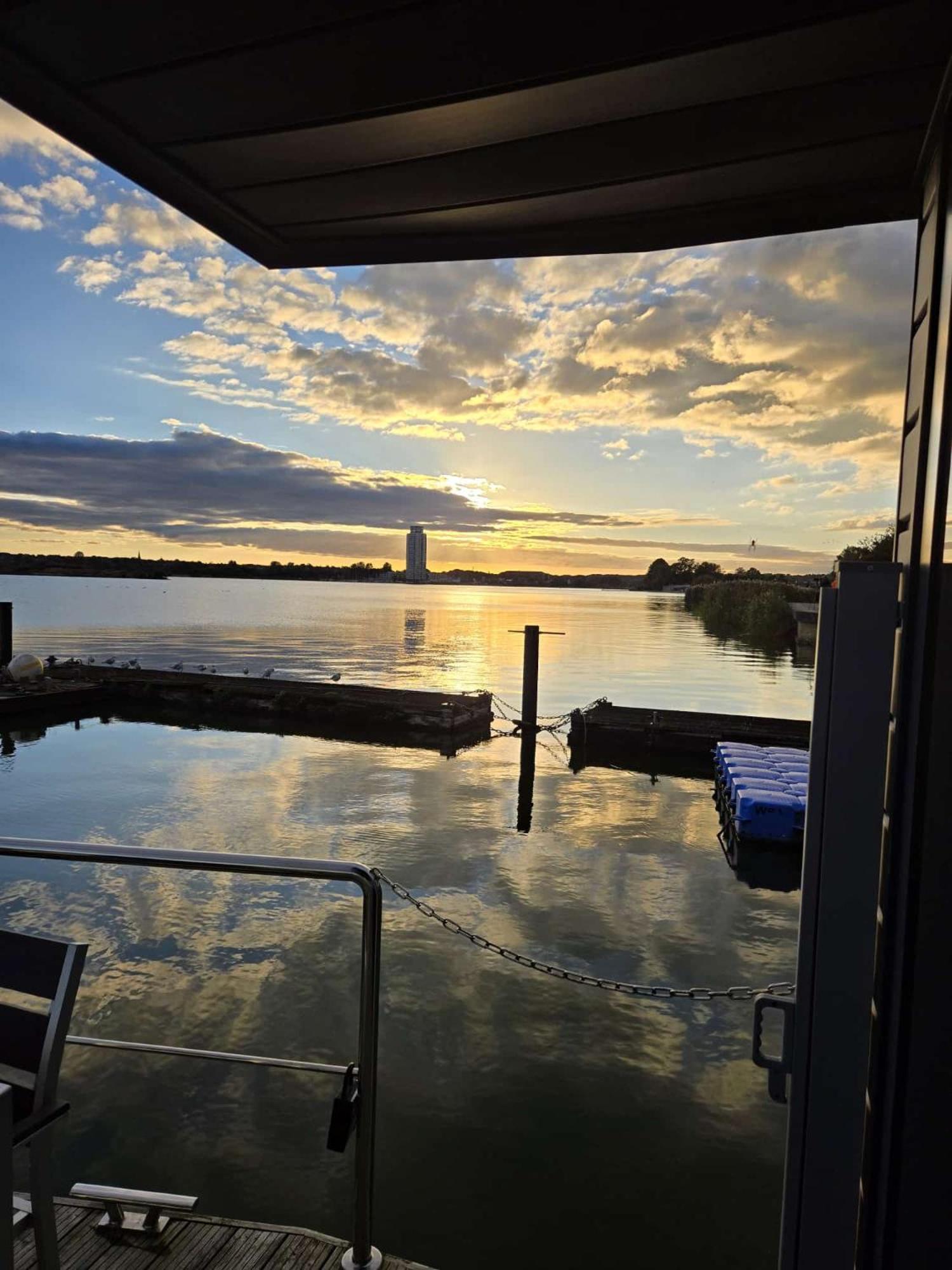 Ostsee Hausboot Schleswig Ostseeblick 1 Extérieur photo